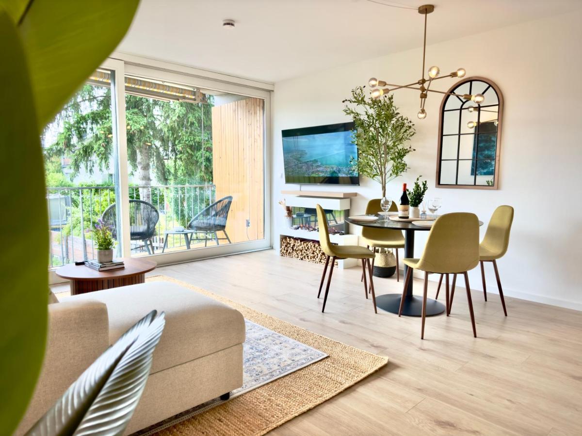 Flair Apartments Vorarlberg - Stilvolles Wohnen Nahe Bodensee & Alpen - Kueche, Balkon & Gratis Parkplatz Bregenz Exterior foto